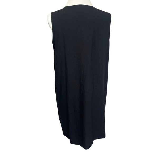 Eileen Fisher Tunic Sleeveless Black Color Size S/P - Picture 2 of 8